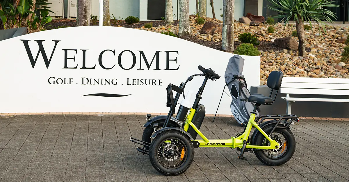 electric golf bike with 3 wheels